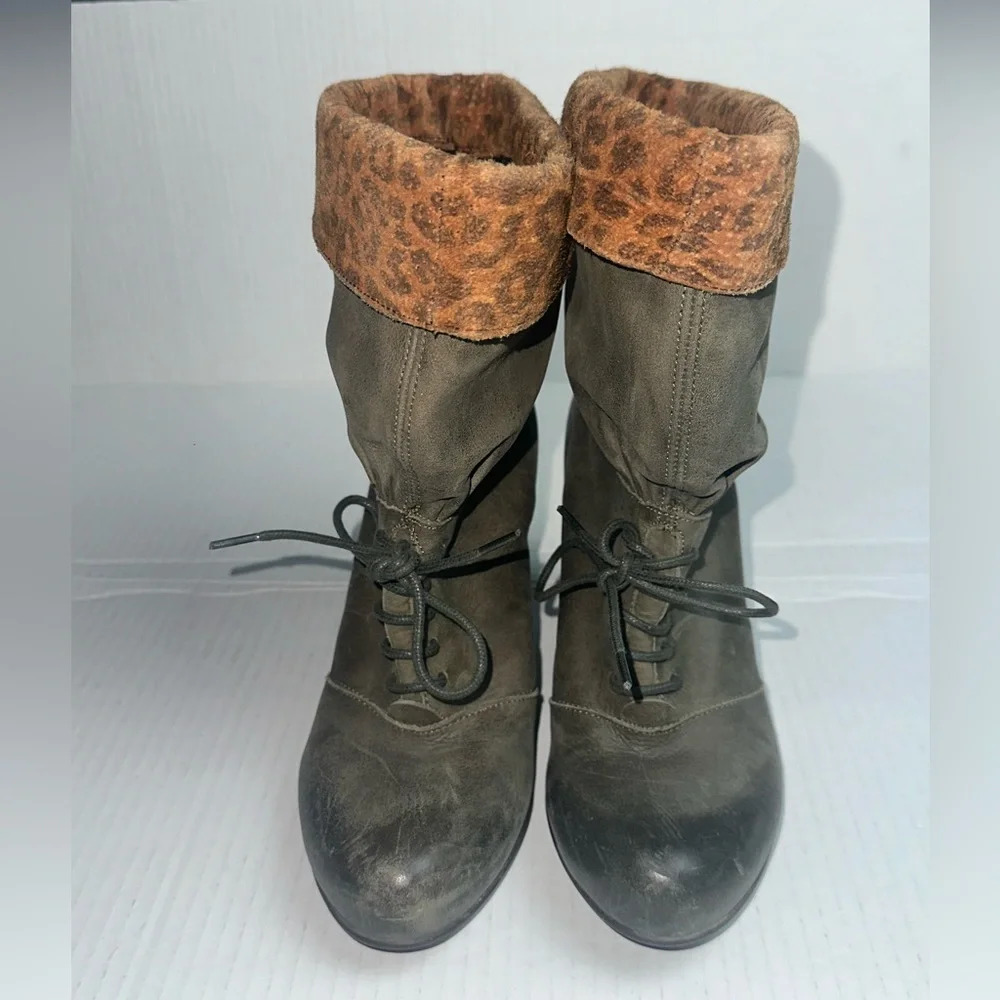 Sixty Seven Leather Bootie Size 36